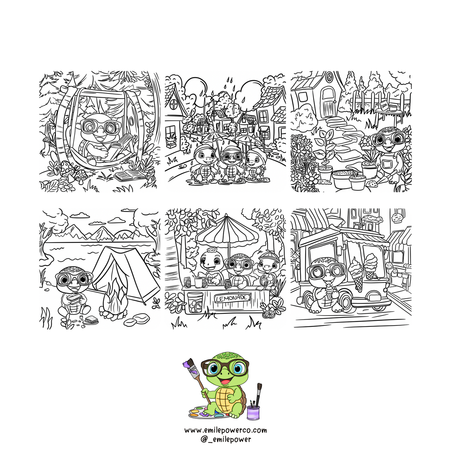 Pickles’ Adventure Colouring Book- DIGITAL