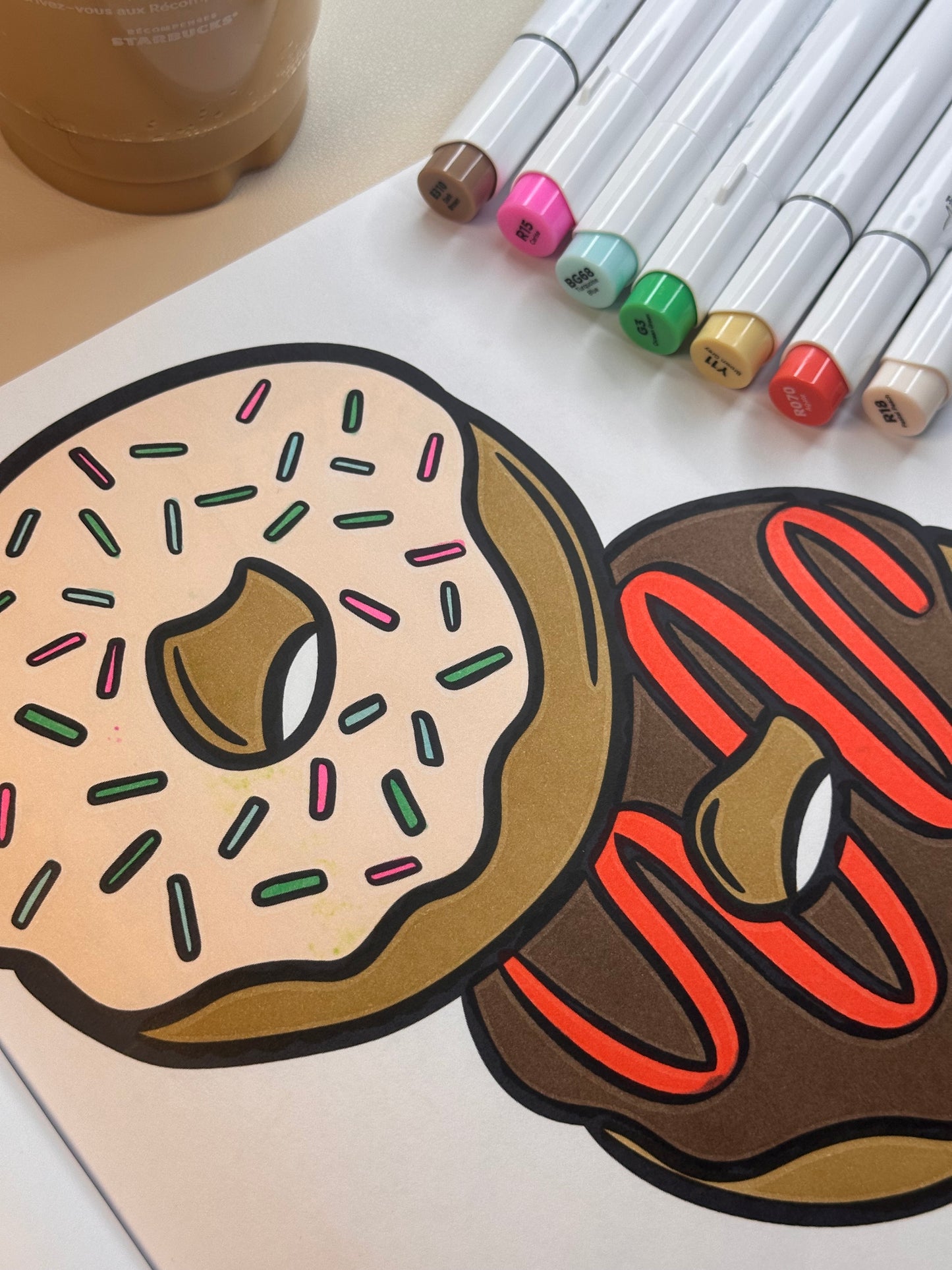 Food & Treats Colouring Book- DIGITAL