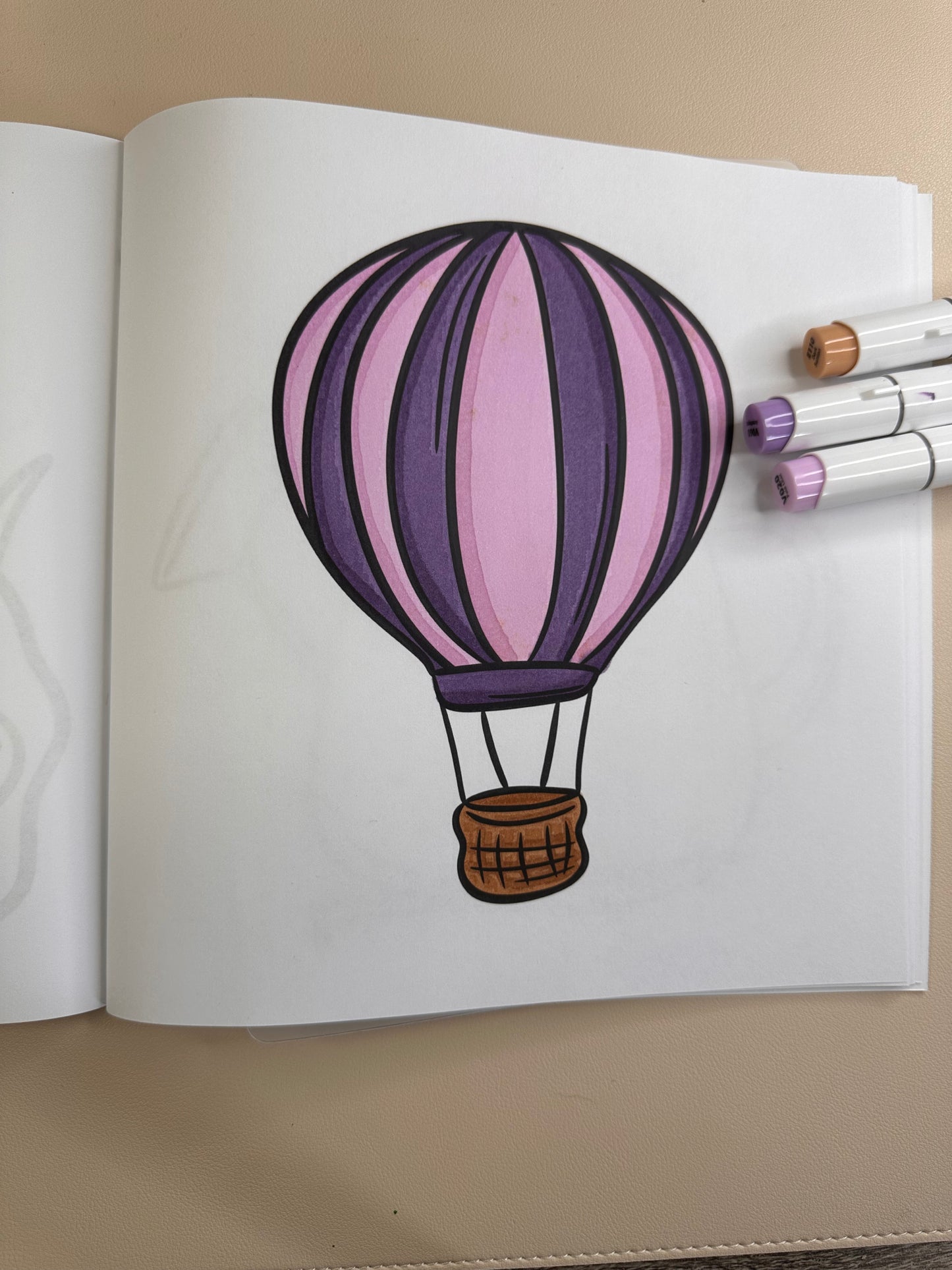 Simple Spring Bloom Colouring Book- DIGITAL