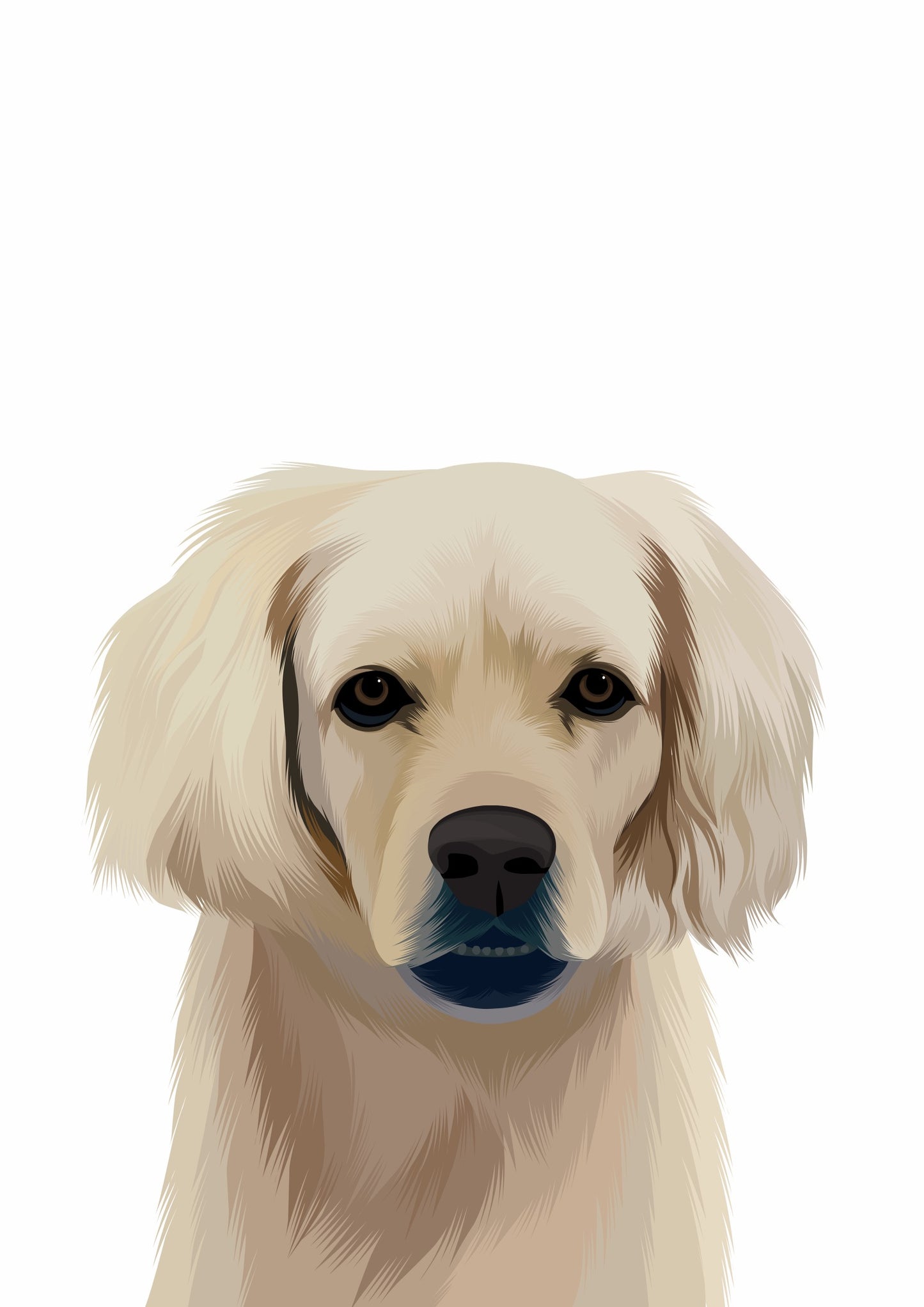 Detailed Custom Pet Illustration