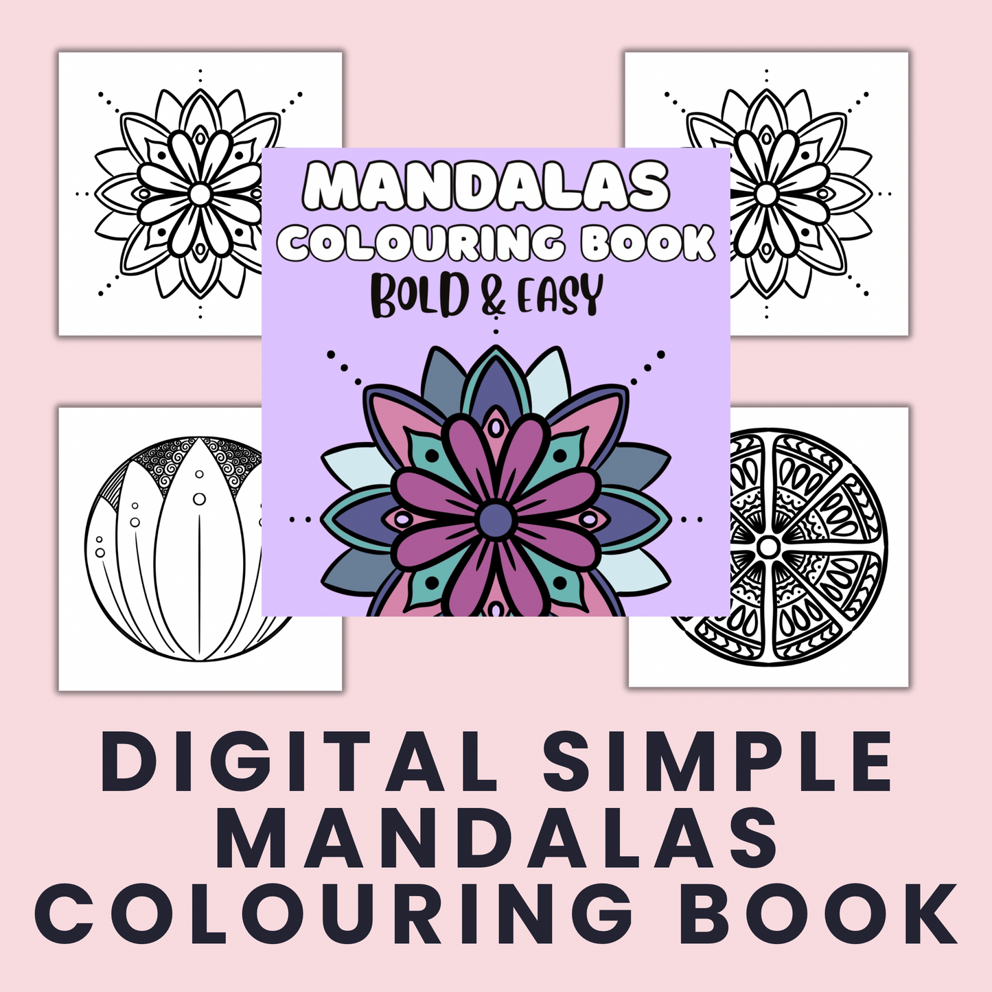 Mandalas Colouring Book- DIGITAL