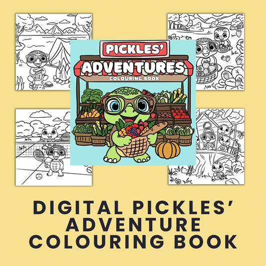 Pickles’ Adventure Colouring Book- DIGITAL