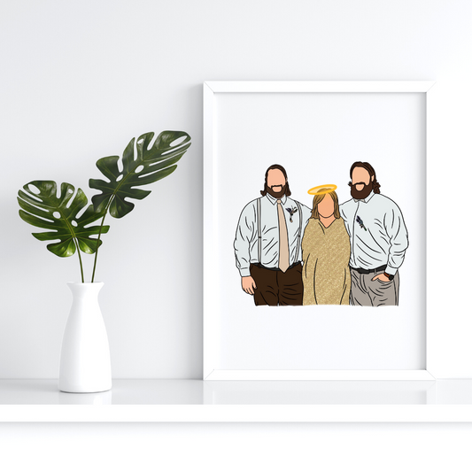 A Custom Memorial Illustration