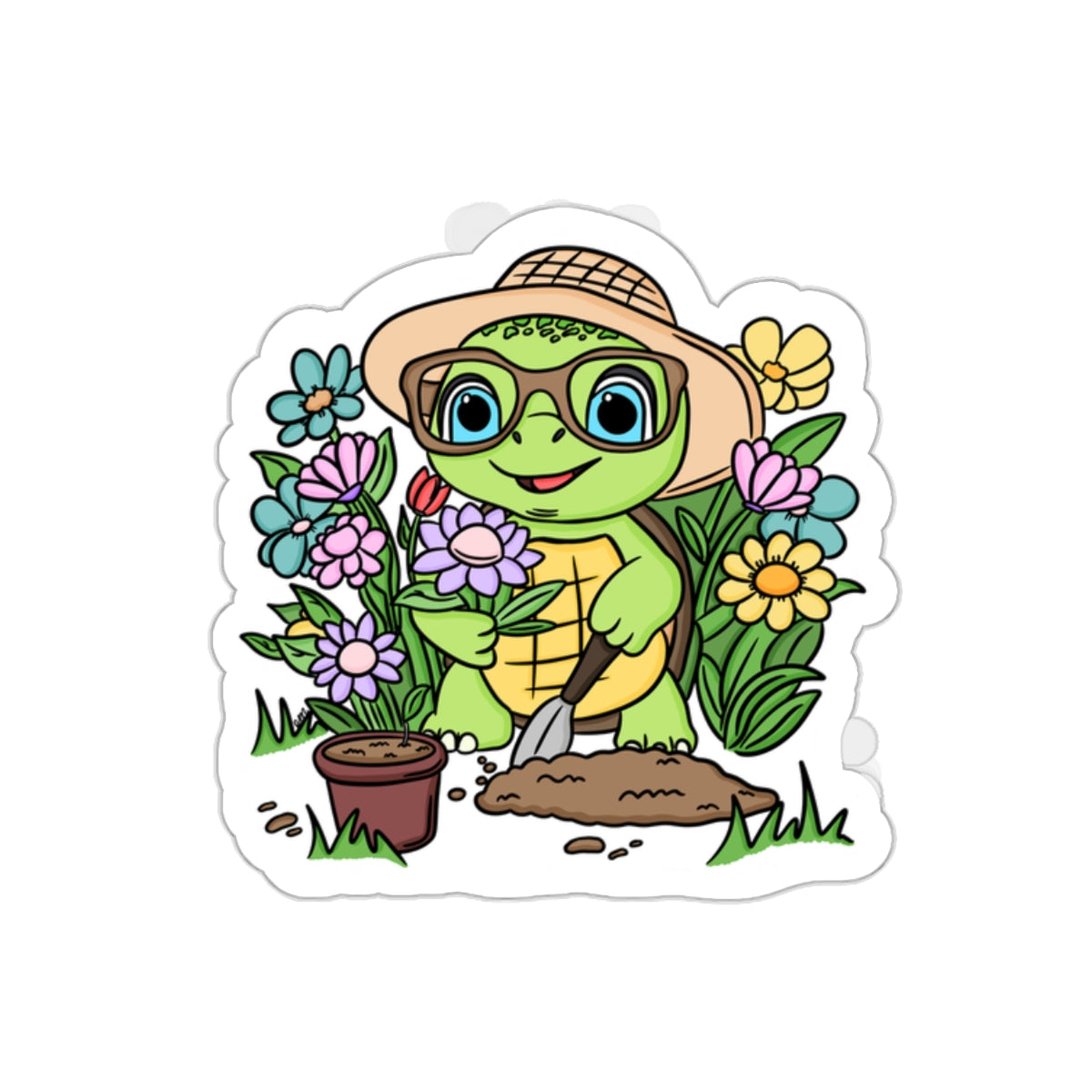 The One Where Pickles Gardens-Sticker