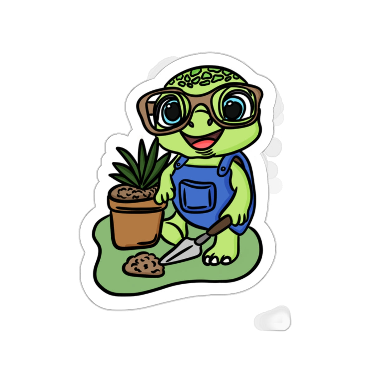 The One Where Pickles Pots Plants- Sticker