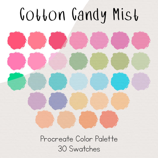 Cotton Mist Color Palette