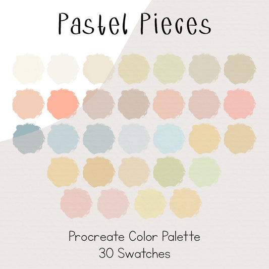 Pastel Pieces Color Palette