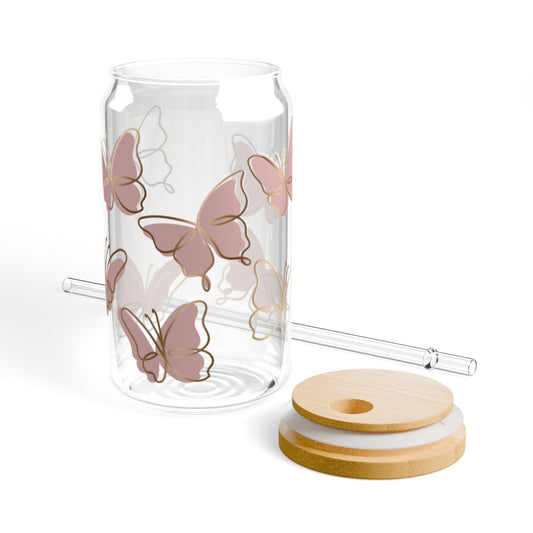 Dainty Butterfly Glass