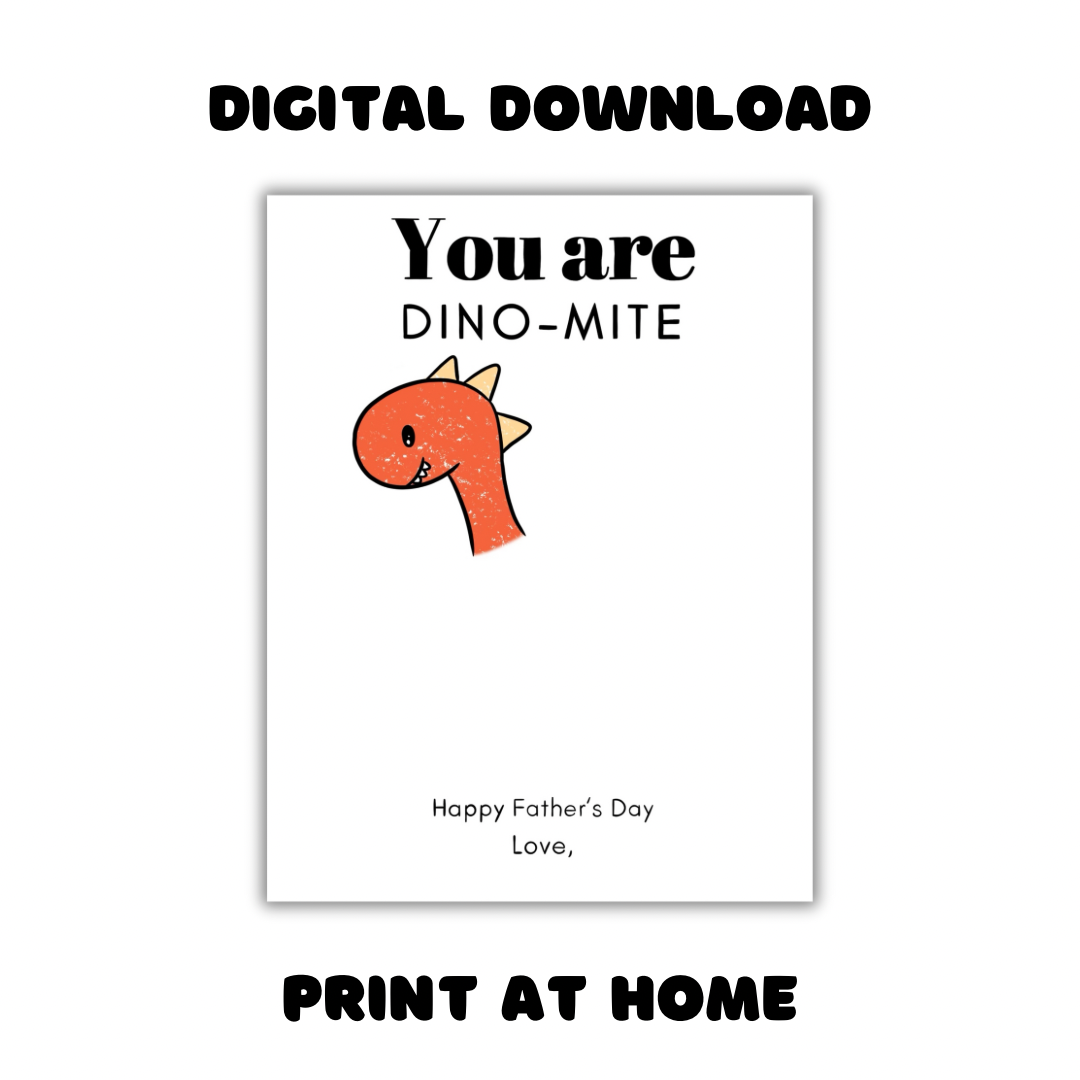 DINO-MITE Father’s Day Printable