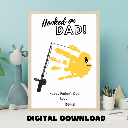 HOOKED Father’s Day Printable