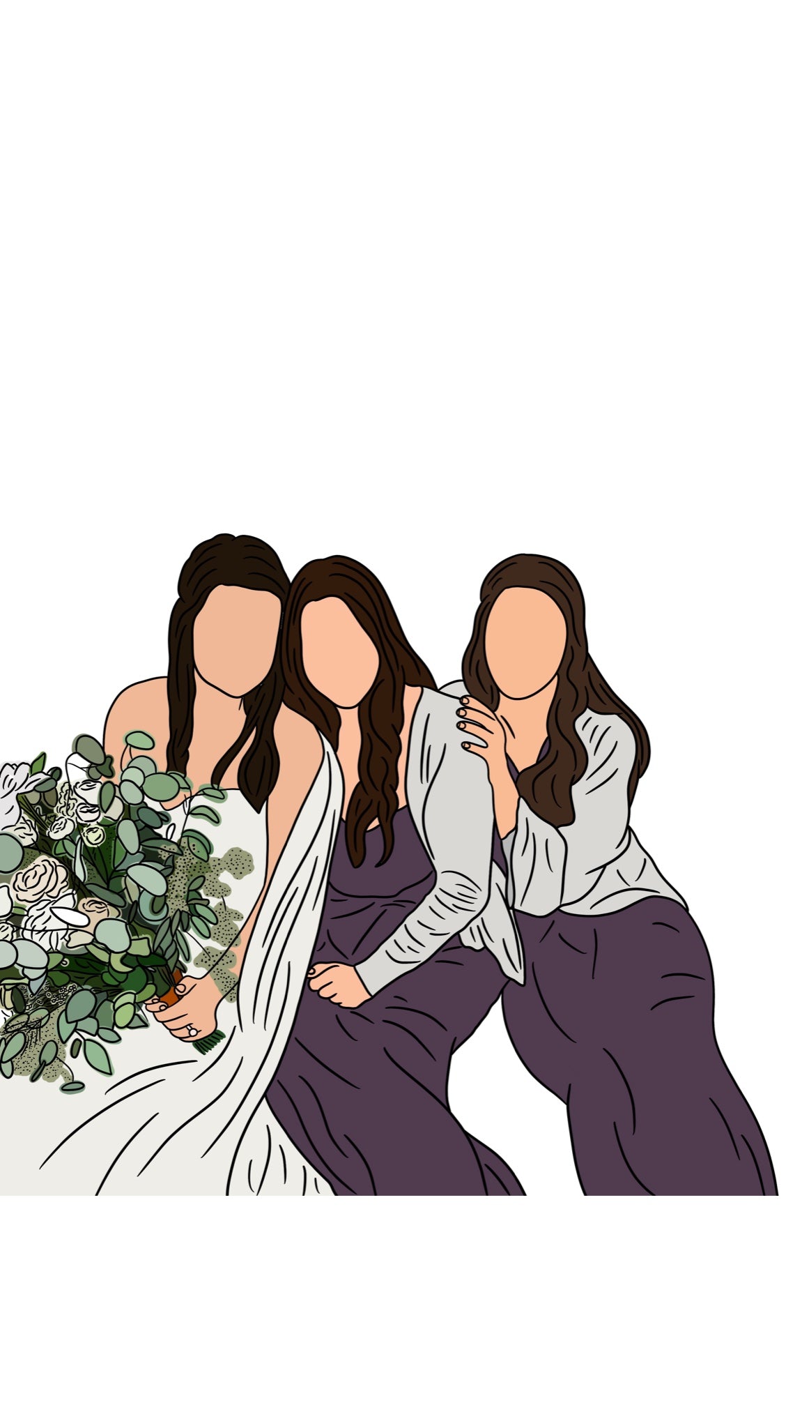 Custom Wedding Illustration